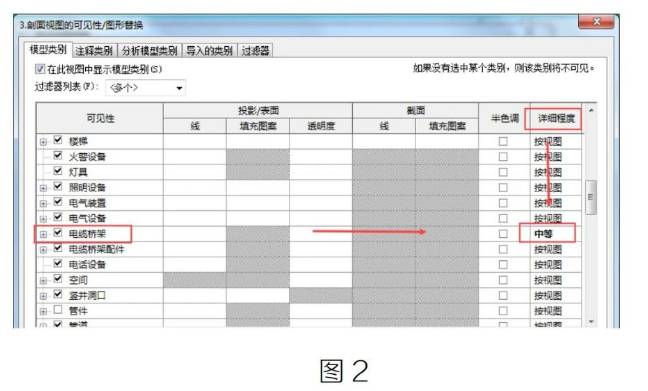 腿腿教学网-Revit机电剖面的设置技巧的图文教程
