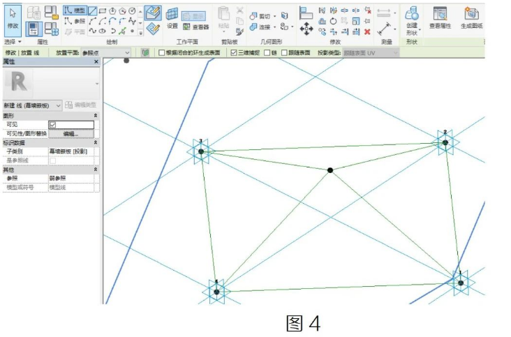 腿腿教学网-Revit基于填充图案的钢构网架模型创建的图文教程（文/宁夏办事处）