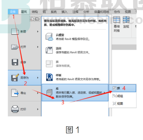 image.png 腿腿教学网-Revit如何一次保存项目中的族图文教程(文/胡延林)