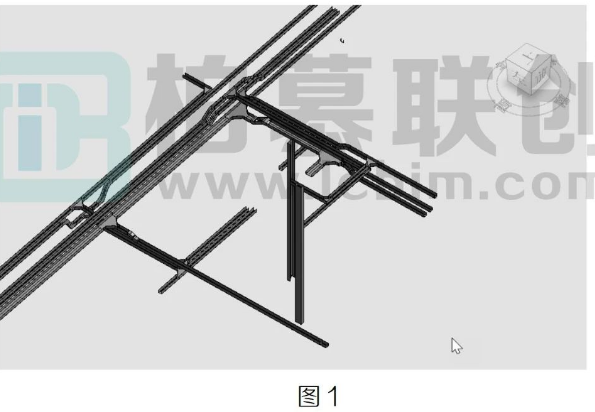 image.png 腿腿教学网-Revit链接模型桥架可以色彩依旧图文教程(文/BIM小妹)
