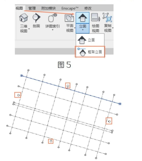 image.png 腿腿教学网-Revit立面中为什么不显示轴网的图文教程(文/WJ)