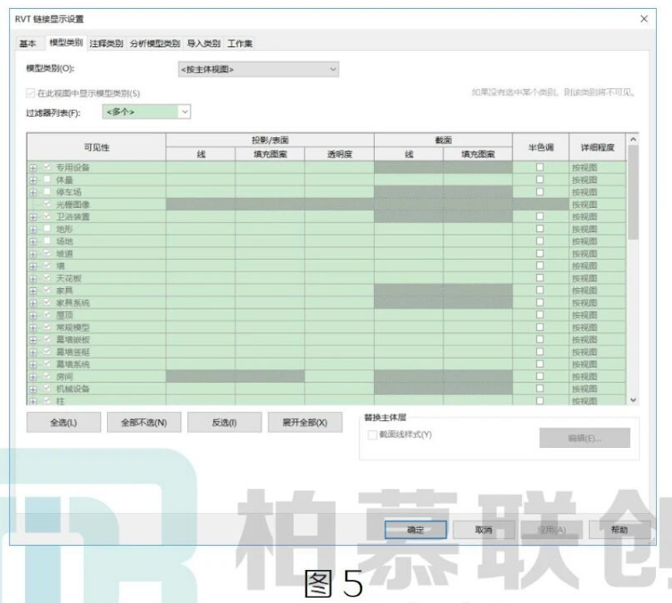 腿腿教学网-Revit中如何显示链接文件中的注释文字图文教程（文/YL）