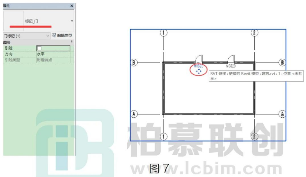 腿腿教学网-Revit中如何显示链接文件中的注释文字图文教程（文/YL）