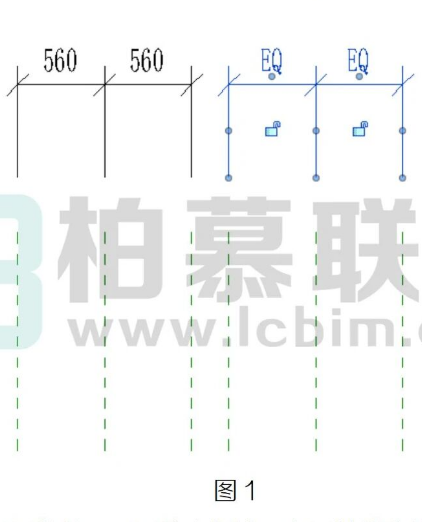 腿腿教学网-Revit中等分标注的小技巧的图文教程（文/WQ）