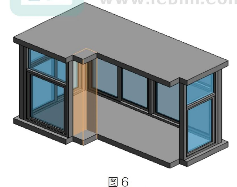 腿腿教学网-族剪切项目构件应用实例-2图文教程（文/BIM小妹）