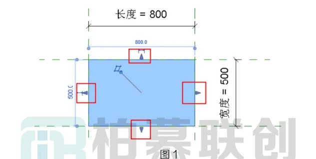 腿腿教学网-Revit中灵活控制造型操纵柄的显隐性图文教程（文/BIM小小）