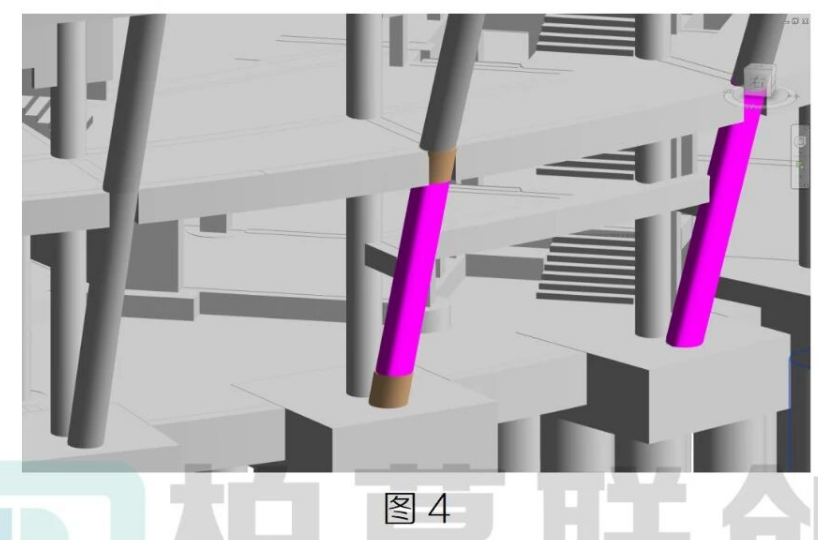 腿腿教学网-BIM教程 | Revit精装项目中为斜柱包边的方法的图文教程（文/胡延林）