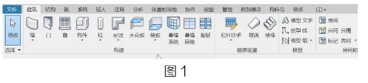 腿腿教学网-BIM教程 | Revit中功能面板的缩骨功方法的图文教程（文/普者青创）
