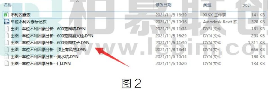 image.png 腿腿教学网-BIM教程 | 自动出车位不利因素示意图和统计表(图文教程文/章琛)