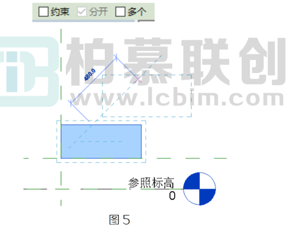 image.png 腿腿教学网-BIM教程 | Revit中基于工作平面构件的移动问题方法的图文教程(文/BIM小小)
