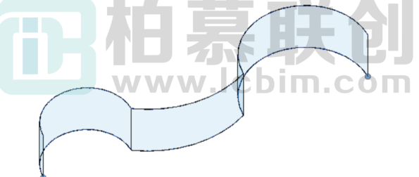image.png 腿腿教学网-BIM教程 | Revit绘制弧形幕墙方法的图文教程(文/ST)
