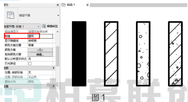 image.png 腿腿教学网-BIM教程 | Revit中如何在机电相关规程下显示实体填充图案图文教程(文/区展聪)