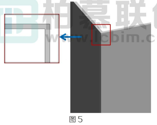 腿腿教学网-BIM教程 | Revit中如何处理幕墙转角处嵌板自动连接方法的图文教程（文/小七）