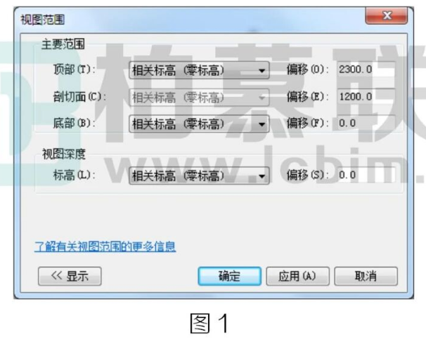 image.png 腿腿教学网-BIM教程 | Revit中自动指定生成视图的视图范围方法的图文教程(文/BIM小妹)
