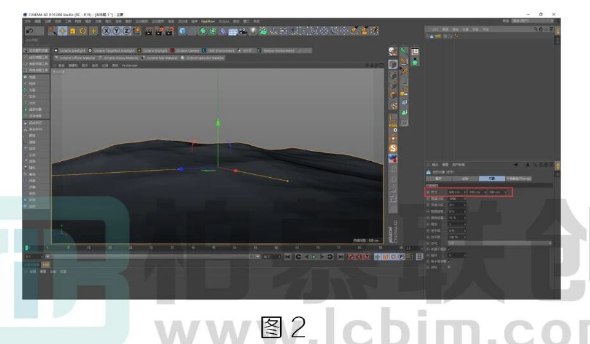 image.png 腿腿教学网-BIM教程 | C4D三维地形生成工具,地形的图文教程(文/王静)