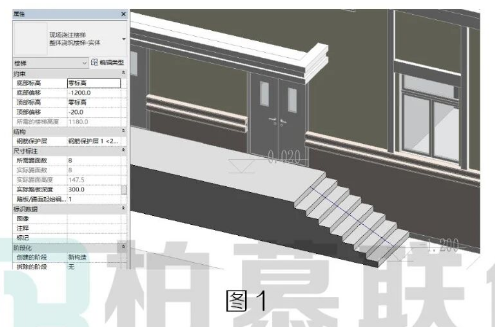 腿腿教学网-BIM教程 | Revit台阶绘制方法汇总的图文教程（文/胡玉玲）