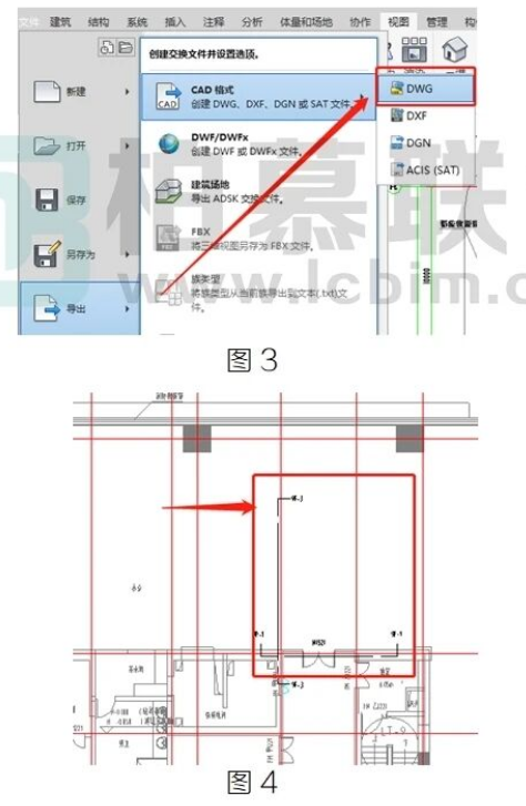 腿腿教学网-BIM教程 | Revit导出的DWG图纸剖面符号不可见图文教程（文/李怡静）