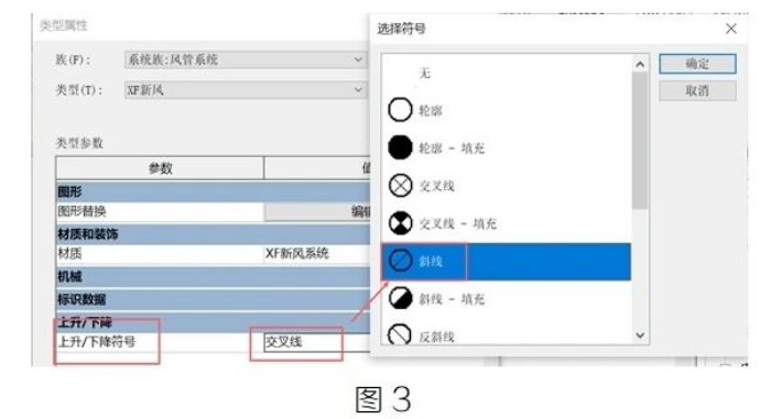 腿腿教学网-BIM教程 | Revit中风管截面符号设置图文教程（文/BIM小妹）