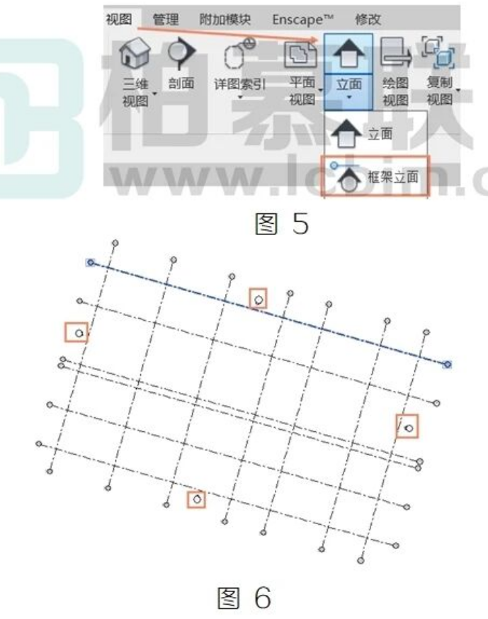 image.png 腿腿教学网-BIM教程 | Revit立面中为什么不显示轴网图文教程(文/吴杰)