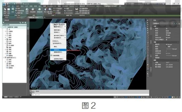 image.png 腿腿教学网-BIM教程 | Civil 3D中进行曲面高程分析图文教程(文/幻方)