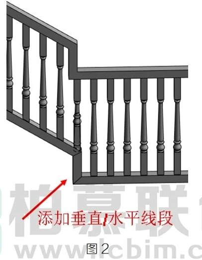 image.png 腿腿教学网-BIM教程 | Revit中栏杆扶手在楼梯上的细节处理(二)图文教程(文/柏慕联创技术服务)
