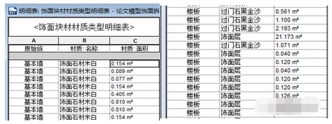 饰面块材材质类型明细表 饰面块材材质类型明细表