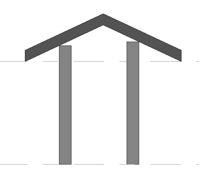 Revit中柱子不能正确附着到屋面的解决方法,Revit,BIM软件 Revit中柱子不能正确附着到屋面的解决方法,Revit,BIM软件