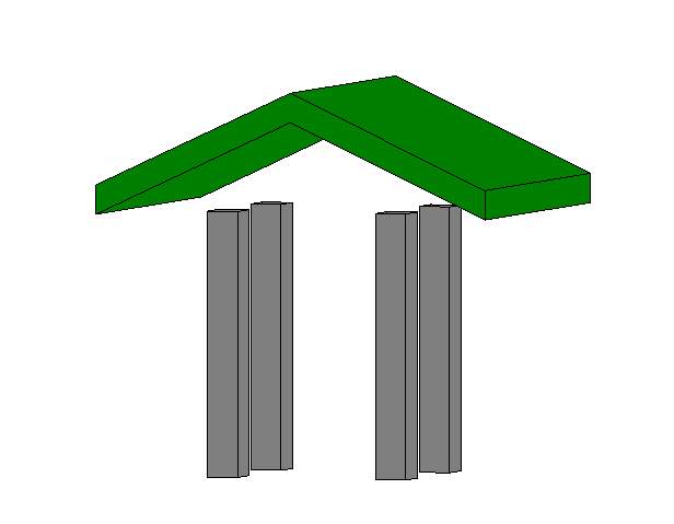 Revit中柱子不能正确附着到屋面的解决方法,Revit,BIM软件 Revit中柱子不能正确附着到屋面的解决方法,Revit,BIM软件